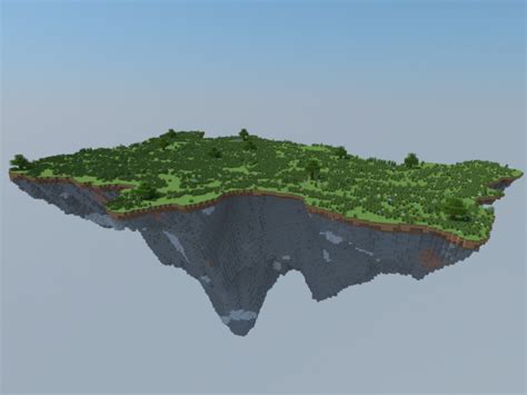 minecraft floating island map living room design