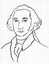 George Washington Drawing Coloring Pic Drawings Sketch Paintingvalley sketch template
