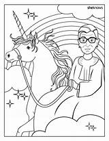 Coloring Pages Printable Girl Ruth Ginsburg Power Divergent Bader Naomi Weed Color Lgbtq Print Kids Landforms Sheets Book Rbg Getcolorings sketch template