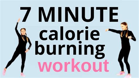 7 minute calorie burning workout full body home workout 7 day