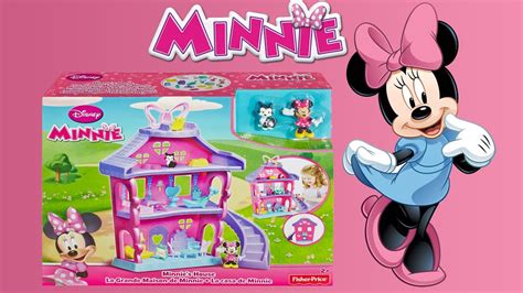 casa minnie mouse y amigos minnie s house juguetes de minnie youtube