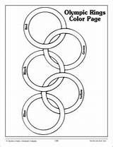 Olympic Rings Coloring Olympics Torch Crafts Printable Ring Getdrawings Getcolorings Winter Pages Kids Template Choose Board sketch template
