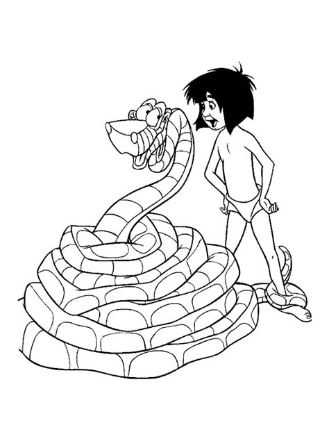 jungle book coloring pages disney coloring pages
