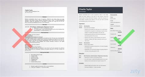 merchandiser resume job description sample  tips