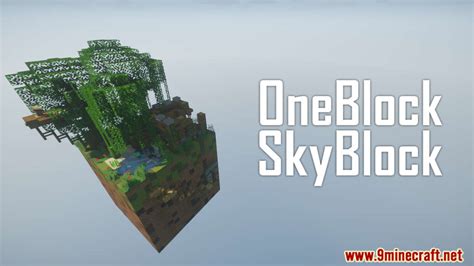 oneblock skyblock map   minecraft hardcore mc modnet