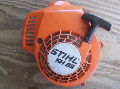 stihl sh  leaf blower starter recoil assembly  fit  stihl leaf blower blowers