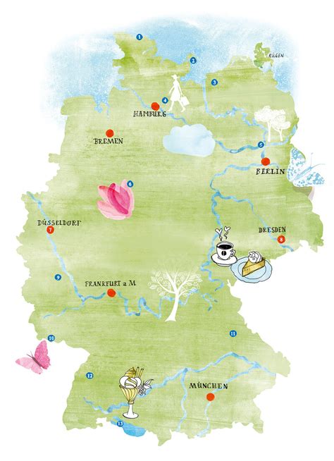 landkarte deutschland karte bild kaufen  lookphotos