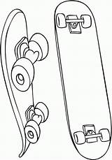 Skateboard Coloring Pages Skateboarding Colouring Printable Print Mouse Transportation Kids Drawing Results Popular 75kb sketch template