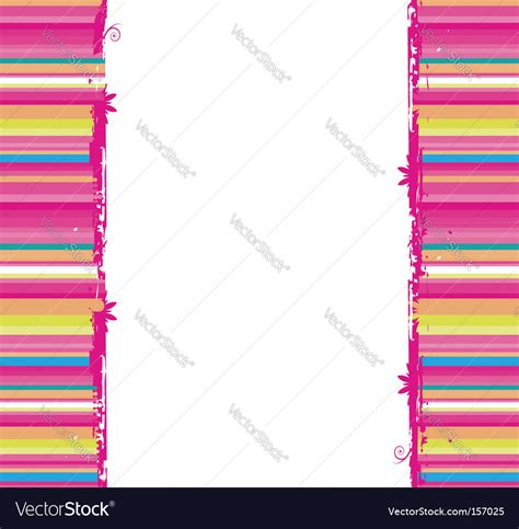 grunge striped borders royalty  vector image