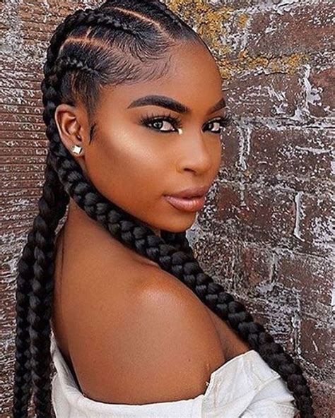 Cornrow Hairstyles For Black Women 2021 Update Page 2 Of 7