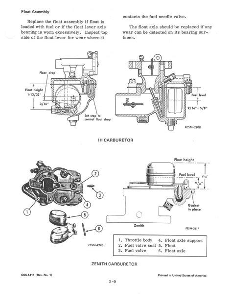 farmall  carburetor diagram