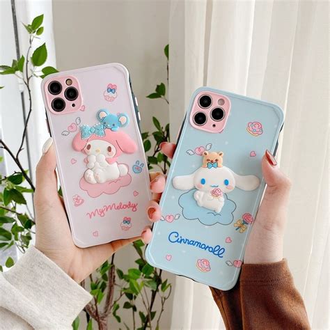 cinnamoroll phone case cute phone case pour iphone  pro max etsy