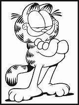 Garfield Coloring Pages Coloriage sketch template