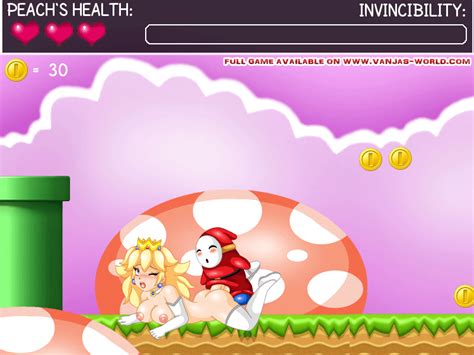 Animated Peach And Shy Guy By Vanja Hentai Foundry