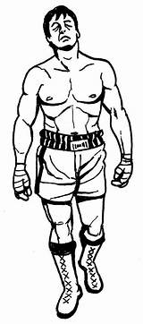 Rocky Balboa Coloring Pages Color Getcolorings Printable sketch template