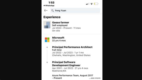 man fired  microsoft   years   goose farmer