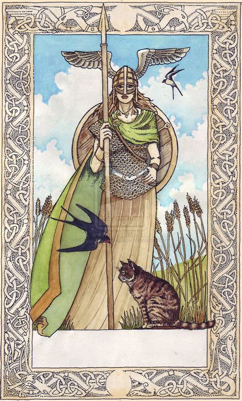 Freyja Goddess Of Witchcraft Beauty And Sexual