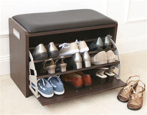 shoe storage   entry stylish shelving idea homesfeed