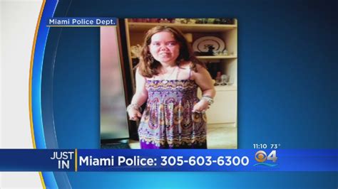 Miami Police Searching For Missing Mentally Challenged
