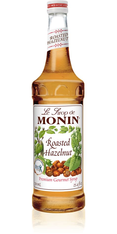 monin roasted hazelnut syrup hot coffee company