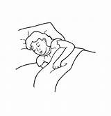 Sleep Bedtime Asleep Dormir Schedules Clipground Lds Nightgown Whittaker sketch template