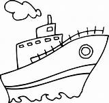 Boat Coloring Simple Drawing Ship Steamboat Pages Easy Steam Sailboat Speed Getcolorings Getdrawings Color Kids Clipartmag sketch template