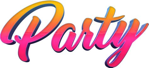 party logo png   cliparts  images  clipground