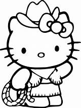 Kitty Hello Drawing Coloring Pages Colouring sketch template