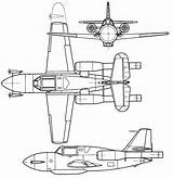 Messerschmitt Blueprint Blueprints Airplane 328b sketch template