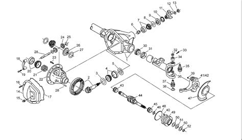 super duty ford  front axle parts diagram fawziaahleen