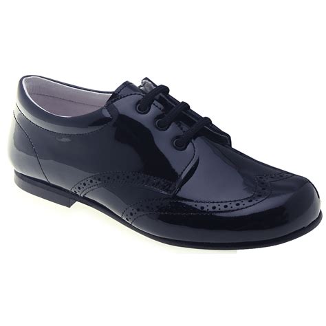 boys navy shoes  patent leather cachet kids