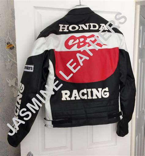 honda cbr racing leather jacket etsy