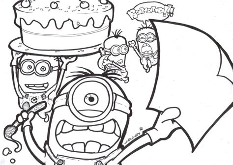 minions coloring pages disney coloring pages coloring pages  print