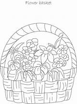 Coloring Flower Pot Basket Pages Printable Kids Decorative Patterns Choose Board Library Easter Popular Insertion Codes sketch template