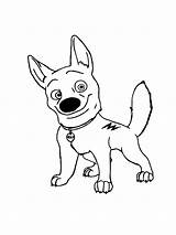 Bolt Coloring Disney Pages Lightning Dog Clipart Drawing Color Getdrawings Getcolorings Print Bolts Library Popular Template sketch template