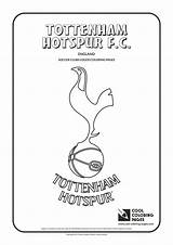 Tottenham Hotspur Football Kleurplaat Manchester Psv Kleurplaten Voetbal Spurs League 색칠 공부 Downloaden Uitprinten Cockerel піна походження sketch template