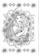 Pocahontas Colorear Archivioclerici Incroyable Ausmalen Buch Lds Aimable Princesas Páginas Zeichnen Erwachsene Coloriages sketch template