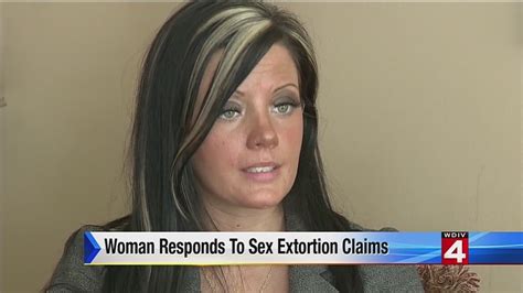 Woman Responds To Sex Extortion Claims