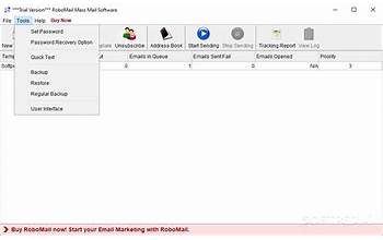 RoboMail Mass Mail Software screenshot #5