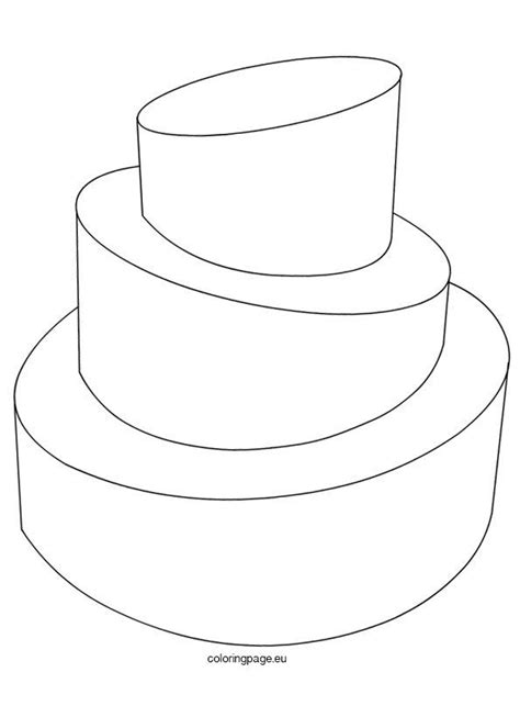sample  format templates birthday cake pattern