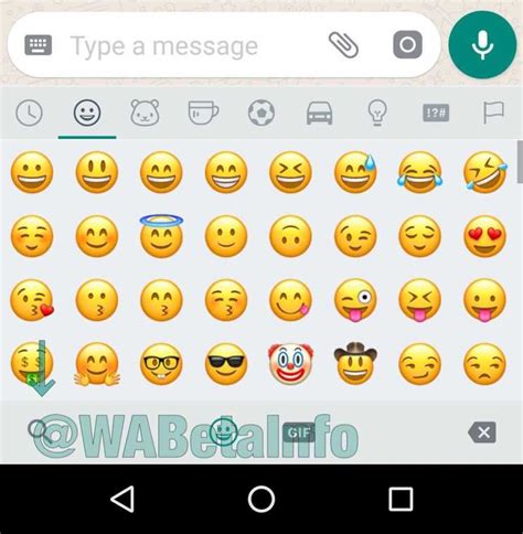 whatsapp  list latest   lets  search emojis