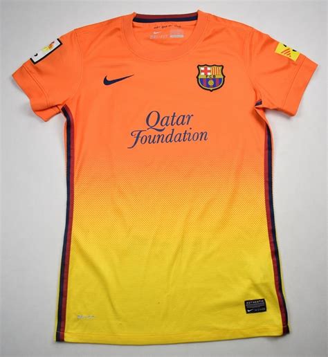 fc barcelona shirt xs football soccer european clubs spanish clubs fc barcelona