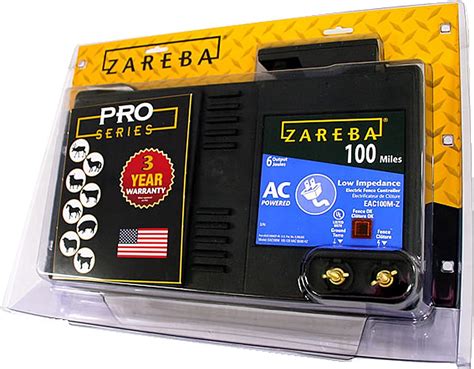 42 Zareba Eac100m Z 100 Mile Ac Low Impedance Electric