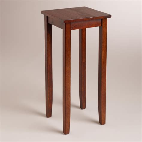 tall accent table  stylish item  utilizing  empty space homesfeed