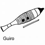 Guiro Ausmalen Instrumente Rhythmusinstrumente Bongos Musikpaedagogik Ideenwerkstatt sketch template