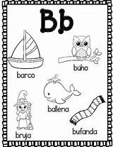 Spanish Coloring Alphabet Sheets Alfabeto El Bilingual Worksheets Vocabulary sketch template