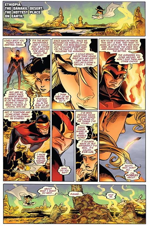 Phoenix Five Emma Frost Being Corrupted By The Phoenix Comicnewbies