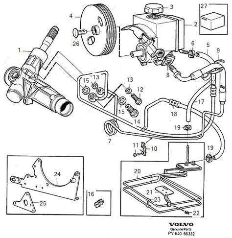 volvo power steering reservoir repair kit  darcars