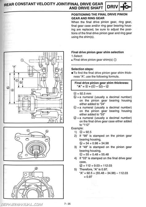 yamaha grizzly  parts diagram