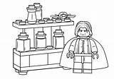 Lego Coloring Harry Potter Snape Pages Severus Printable Print Dobby Online Heroes Super Color Fresh Dolls Toys Coloringpagesonly Getcolorings Divyajanani sketch template